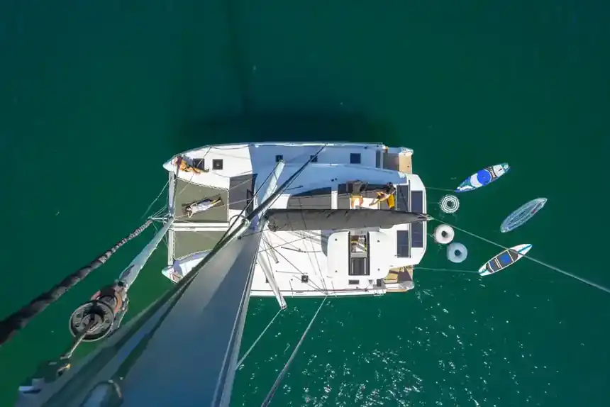 Lagoon 43 — From the air